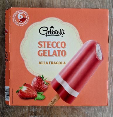 Stecco gelato alla fragola