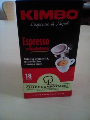 Caffé Kimbo cialde compostabili