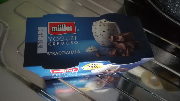 Yogurt cremoso stracciatella