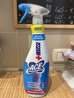 Ace candeggina + Mousse 