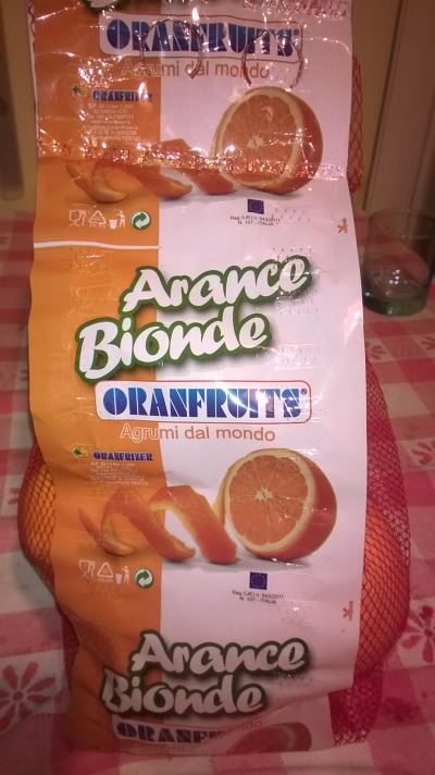 Arance bionde oranfruits