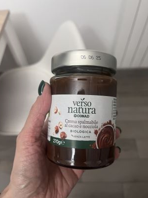 Crema spalmabile  al cacao e nocciola