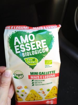 Mini Gallette mais e legumi