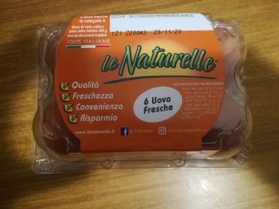 6 uova fresche 