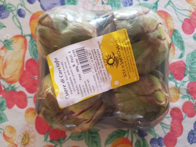 Cuori di carciofo pronti da cuocere