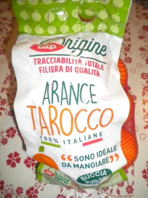 Arance tarocco Origine