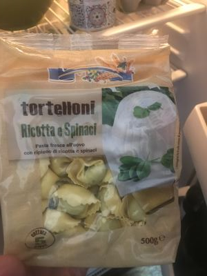 Tortelloni ricotta e spinaci