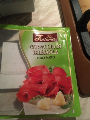Carpaccio di bresaola 