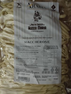 Pasta fresca Maccherone