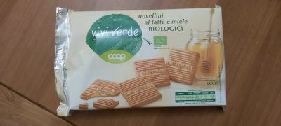 Novellini al latte e miele biologici