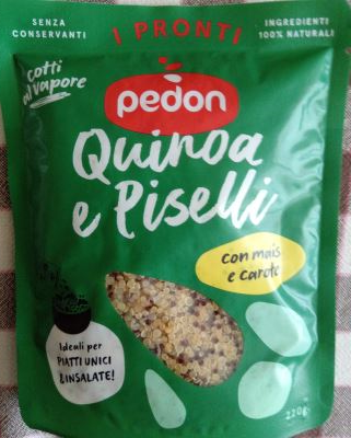 Quinoa e piselli