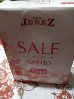 Sale marino iodato fino