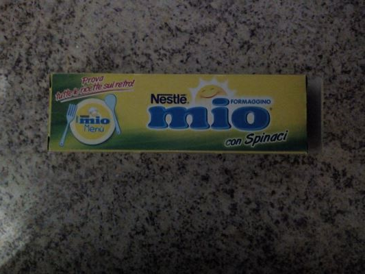 Mio con spinaci