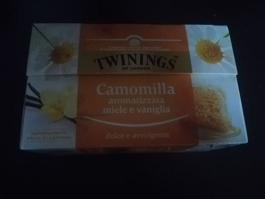 TWININGS CAMOMILLA AROMATIZZATA MIELE E VANIGLIA