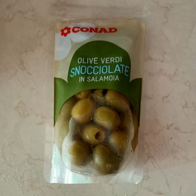 Olive verdi snocciolate