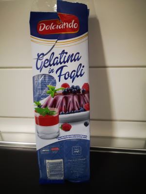 Gelatina in fogli Dolciando