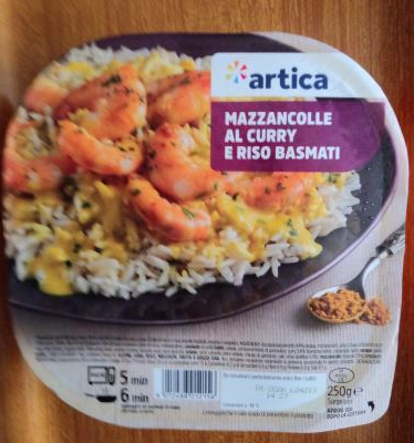 Riso Basmati al Curry con mazzancolle