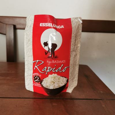Riso rapido basmati Esselunga 