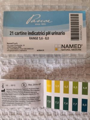 Test PH urinario
