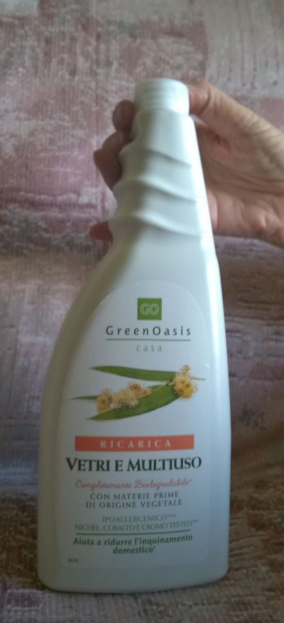 Green Oasis detergente vetri e multiuso