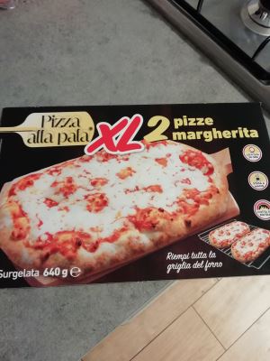 Pizza alla pala xl 2 pizze Margherita