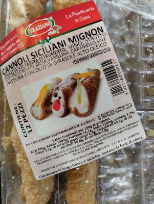 12 Cannoli siciliani mignon