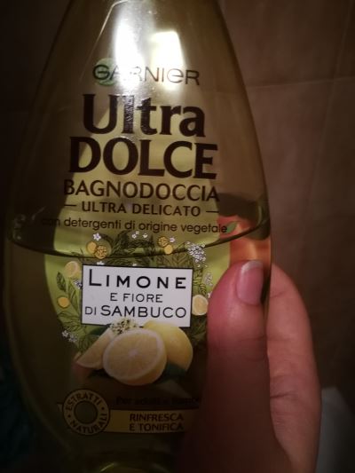 Bagnodoccia limone e fiore sambuco
