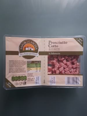 Prosciutto cotto a cubetti