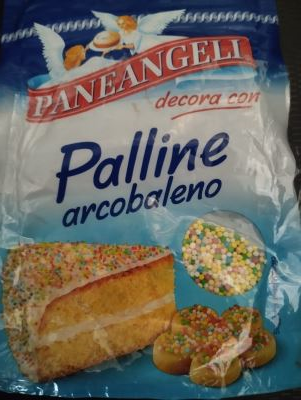 Decorazione Palline arcobaleno 