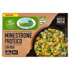 Minestrone proteico con riso